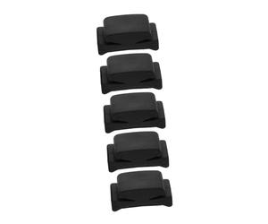 YARNOW 5 Pièces Support Médiator Caoutchouc Adhérent pour Guitare Basse et Ukulélé Rangement Antidérapant Organiseur Portable pour Médiators de Différentes Épaisseurs