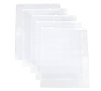 YARNOW 5 pièces Transparent Plastic Shoes Bags Travel Storage Pouches Thick Organizer for Shoes and Toiletries