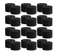 YARNOW 50 Éponges Hydroponiques Noires 45X30 MM pour Culture Hors Sol Blocs D’Éponge sans Terre pour Germination de Graines Support de Plantation pour Serrage et Jardin Intérieur