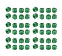 YARNOW 50 perles pour cordes de guitare : accessoires pour guitare folk acoustique - composants universels en métal pour cordier, compatibles avec ukulélé et mandoline (vert).