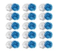 YARNOW 50 Pièces Balle pour Chat Interactif en Papier Pailleté de 5cm, Ensemble de Boules de Jeu pour Animaux, Divertissement Stimulant pour Chats à Domicile Couleur Couleur Aléatoire