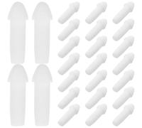 YARNOW 50 Pointes de Stylet pour écran Tactile - Embouts de Rechange en Plastique pour Le Dessin et la Prise de Notes numériques - Extrémités légères et résistantes aux Rayures 0,45 x 0,14 x