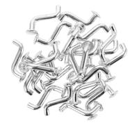 YARNOW 50pcs Goupilles de Sécurité pour Rayonnage à Palettes en Métal Argenté, Remplacement Pratique et Sécurité Renforcée pour Système D'étagères Industrielles