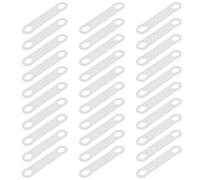YARNOW 50pièces Bandes Adhésives Antidérapantes Silicone Transparent pour Cintres Accessoires De Préhension pour Vêtements Évite Glissement des Habits
