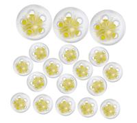 YARNOW 50pièces Hochet Sonore Inserts pour Jouets Kit De Hochet Fait Soi-même Inserts Sonores pour Balle à Crochet Jouets à Mordre pour Oiseaux pour pour Animaux