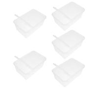 YARNOW 5pcs Boîte D'élevage de Reptiles en Plastique pour Escargots et Grenouilles Circulation d'air Optimale et Observation Facile, pour L'élevage et L'exposition