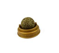 YARNOW 5pièces Bâtonnets De Cataire Naturels pour Lollipops Édibles Favorisant La Digestion Jouets Forme De Balles Rotatives De Chat Têtes Ours Et Snack Sain pour Et