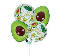 YARNOW 5pièces Lot de Ballons Mylar Avocat pour Anniversaire Décorations Festives Réutilisables et Durables pour Fêtes et Anniversaires