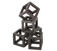 YARNOW 5pièces Lot de Décorations Aquarium Poterie Habitat Carré pour Crevettes Cachette pour Poissons Et Aquarium