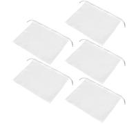 YARNOW 5pièces Sac De Rangement Filet Sacs Soie Réutilisables De Rangement à Cordon à Main Organiseur De Chaussures Organisateur De Voyage à Dragées Organisateur De à Main