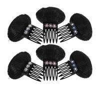 YARNOW 6 Pièces Coussins Capillaires Invisibles pour Volume, Acrylique, | Maille Respirante, Effet Racines Relevées, pour Photoshoots et Matins Pressés, Masque la Ligne Frontale