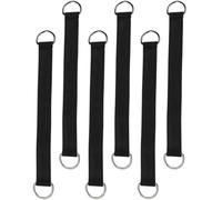 YARNOW 6 Pièces Crochet de Balançoire Sangles de Hamac pour Arbres en Polyester et Acier Inoxydable, Facile à Installer, pour Camping et Balançoires Suspendues à l'arbre