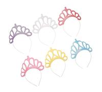 YARNOW 6 pièces Diadème Couronne Brillante pour Filles de Accessoires de Fête Anniversaire pour Garçon Fille pour Célébrations Costumes