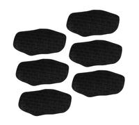 YARNOW 6 Pièces Gants Fitness Silicone Antidérapants avec Protection Grip Ergonomique pour Haltérophilie Tractions et Entraînement et Respirants pour Homme et Femme