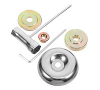 YARNOW 6 Pièces Kit Entretien Adaptateur Lame pour Débroussailleuse et Tondeuse à Gazon Accessoires Fiables avec Vibration pour Jardinage et Désherbage