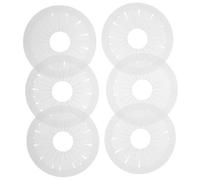 YARNOW 6 Pièces Outil de Fabrication de Broches en Ruban, Outil de Tissage Artisanal, Plastique, Circulaire, 9cm, pour Fleurs en Ruban et Décorations de Fête
