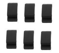 YARNOW 6 pièces Support Médiator Guitare Caoutchouc Porte-Pick Tête Guitare et Ukulélé Accessoire Polyvalent pour Musiciens Adaptable à Styles