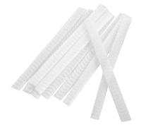 YARNOW 60 filets protège-pinceaux de maquillage en maille blanche EVA, 6 ensembles de 10 pièces, housses protectrices en filet, conçues pour le transport et les retouches en déplacement