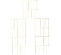 YARNOW 60 pièces Lot de Mini Râteaux Zen Naturel Râteaux à Sable Lisse pour Décor de Table Zen et Art Thé Accessoires et Ludiques pour Jardin de Sable