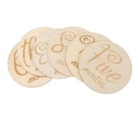 YARNOW 6pièces Disques d Étapes Pour Garçon Fille Cartes d Étapes Simples Accessoires Photo Né