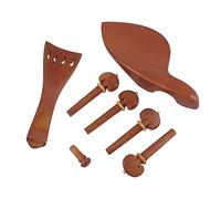 YARNOW 7 Pièces Kit Accessoires de Violon Bois Ensemble pour Violon Fabriqué Main Savoir Qualité Accessoires Indispensables