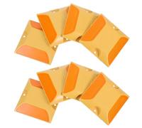 YARNOW 8 pièces Lot de Réflecteurs de Sécurité pour Allées et Routes Marqueurs Réfléchissants Plastique Résistants Aux Intempéries Marqueurs de Chaussée Durables pour Visibilité Nocturne