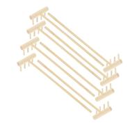 YARNOW 8 Pièces Ornements de thé Ornements Mini Rake Tout Petit Outils de Sable Accessoires de Jardin Zen Mini Zen Garden Rake Petit Outil de Jardin de Bricolage Beige