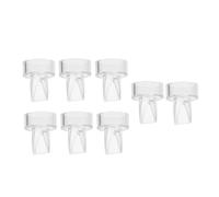 YARNOW 8 Pièces Valve à Bec de Canard Anti-retour pour Tire-lait Manuel, Pièce en Silicone, sans Bavure, Facile à Nettoyer, Sûre à Utiliser, pour Parent et Bébé