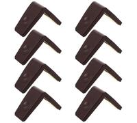 YARNOW 8 Pièces Verrou de Sécurité Bébé pour Placards et Tiroirs, | Abs Angle, Pose sans Perçage, Solution Temporaire, pour Tout-petits, Espaces D’éveil, Rangement Provisoire