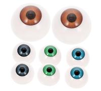 YARNOW 8 pièces Yeux Creux Accessoires pour Poupées DIY Yeux Halloween Horrifiques Couleurs Aléatoires pour Décoration et Artisanat Couleur Aléatoire Couleur Aléatoire