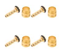 YARNOW 8ensemble Kit Inserts Huile et Aiguilles pour Frein à Disque Hydraulique Vélo Connecteurs Olives Cuivre pour Réparation et Remplacement de Durite Frein Vtt
