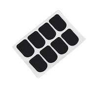 YARNOW 8Pièces Coussinets Embouchure Saxophone et Silicone Noir Confort pour Soprano Saxophone Épaisseur