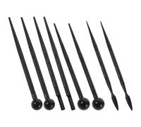 YARNOW 8pièces Kit Outils de Modelage Argile pour Pâte Polymère Stylets à Billes Légers pour Poterie Sculpture et Création DIY Réutilisable pour Artistes et Amateurs