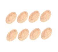 YARNOW 8pièces Nids Oiseaux Décoratifs Mousse Naturelle pour Jardin Ornements De Paysage Accessoires De Fête Et Décorations De Printemps