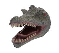 YARNOW à Main Dinosaure en Soft Caoutchouc pour Garçon et Filles Jouet de Jeu de Rôle Tête Animée Peinture Détailée Lavable Adaptée Doigts