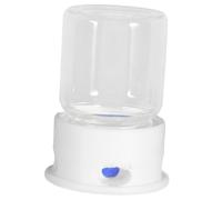 YARNOW Abreuvoir Fourmis Transparent avec Bol Eau Intégré Mangeoire Fourmi Compacte Distributeur Eau et Nourriture Facile à Installer pour Élevage et Habitat Professionnel