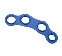YARNOW Accessoire de Formation Musicale Bleu pour Guitare et Ukulélé, Outil D'expansion des Doigts en Plastique pour Élargissement Paume et Entraînement des Doigts