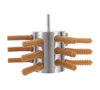 YARNOW Accessoire de perçage pour plumeuse à volaille (Poulets, Canards, oies) - Appareil de Plumage en Acier Inoxydable, épilateur Portable pour la Ferme et la Cuisine