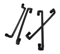 YARNOW Accessoire de Tuyau D'arrosage Plastique Noir 5pcs Joint Oscillant et Bras de Support Fileté Mâle Compatible Tête D'arrosage 3/4 Pouce pour Irrigation de Pelouse