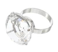 YARNOW Accessoires De Décoration De Mariage Pour Bagues En Diamant Accessoires De Décoration Pour Anniversaire De Mariage Fiançailles Bagues Artificielles Fausses Alliances Pour