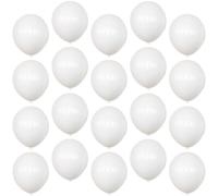 YARNOW Accessoires Photo 100 Ballons en Latex Blanc Mat 10 Pouces pour Décoration D'anniversaire et Shower Thème Blanc et Décoration de Fête