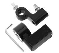 YARNOW Adaptateur Pédale Batterie Robuste avec Support Maillet et Double Chaîne Accessoire pour Pédales Grosse Caisse Jazz Livré avec Clé pour Installation Facile