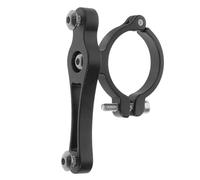 YARNOW Adaptateur pour Porte-bidon Vélo en Alliage D'aluminium Noir, Fixation Unique à Vis pour Cadre, Guidon ou Tige de Selle, Support Compatible Porte Gourde VTT, Accessoire Robuste