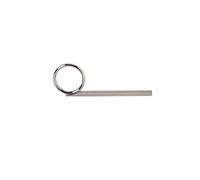 YARNOW Anneau Coulissant Facile à Utiliser en Métal Argenté Accessoire de Remplacement pour Trompette et Cornet pour Amateurs de Trompette