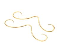 YARNOW Anneau de Nez Faux Septum Acier Inoxydable Motif Moustache Confortable et Sécurisé pour Usage Quotidien Bijoux Piercing Nez Homme Femme