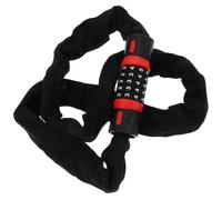 YARNOW Antivol Cadenas Polyvalent de Vélo à Chaîne en Acier au Carbone Code à 5 Chiffres, Facile à Verrouiller et Déverrouiller Clés pour Vélo, Moto et Équipements Sportifs