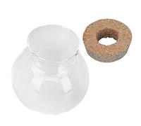 YARNOW Aquarium en Verre Petits Aquariums Eau Micro Kit Hydroponique Artificiel Plante Jardin Aquatique Pot Décor Conteneur Filet Petits Pots De Terrarium Transparent