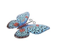YARNOW Artisanat de quincaillerie décorations extérieures de tourbillon autocollants muraux décoration d'intérieur décoration de art mural pendentif le fer Blue