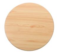 YARNOW Assise pour Tabouret en Bois Rond de Remplacement Pratique et Décorative, Surface en Bois Kaki, Cuisine et Célébrations