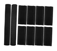 YARNOW Autocollants De Protection De Cadre Vélo VTT en Tissu Épais, Garde-chaîne, Lot de 10 Pièces, Protection Les Rayures pour Cadre De Vélo De Montagne